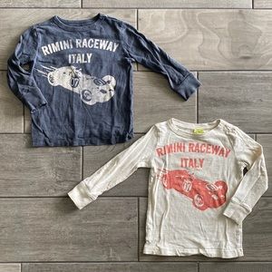 Crewcuts Boys Vintage Like Lightning Long Sleeve Shirts - Set of 2